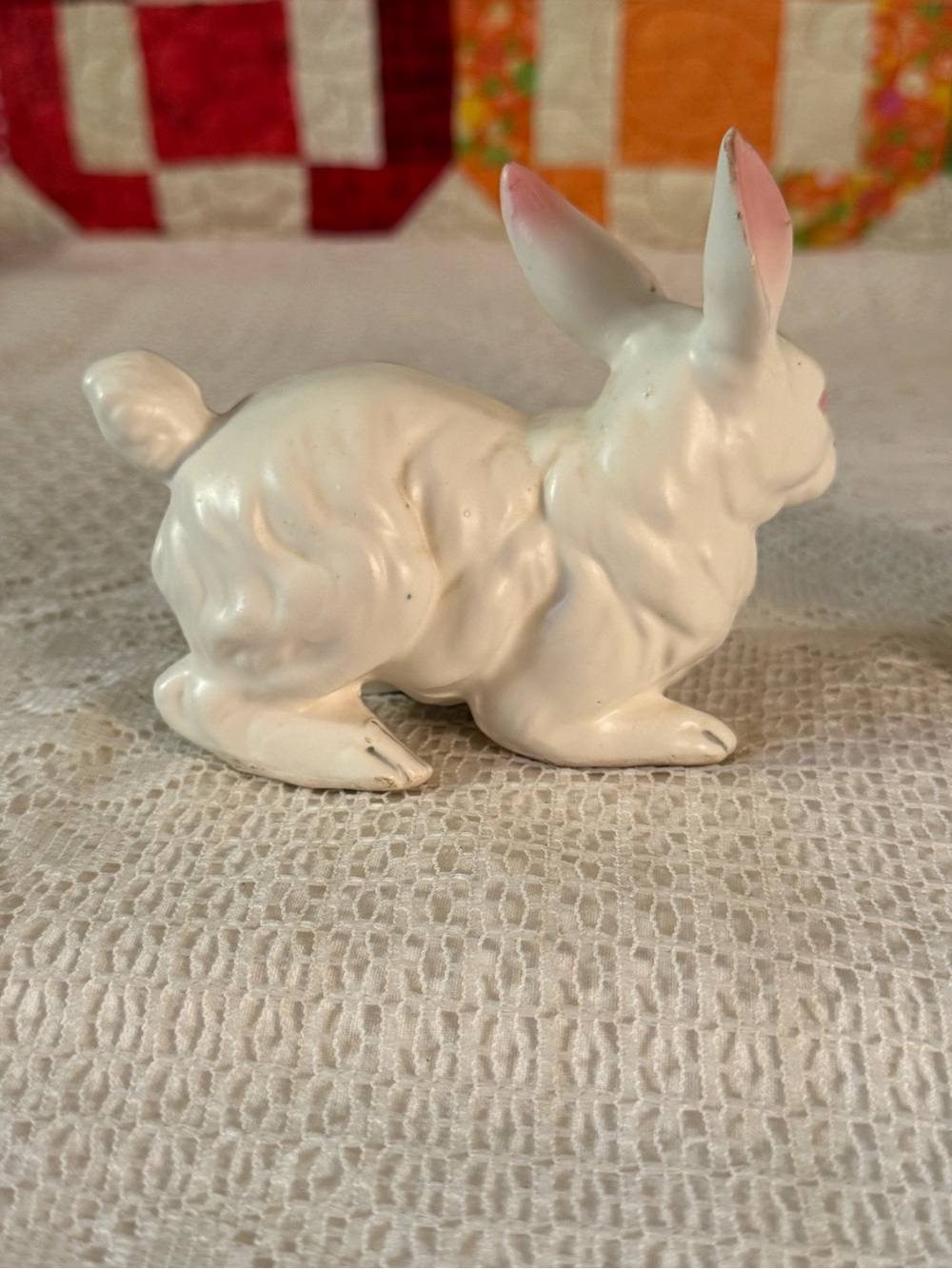 Vintage Norcrest Bunny Rabbit Figurines Mid-century Decor Set of 3 1950-60's - Picture 8 of 14